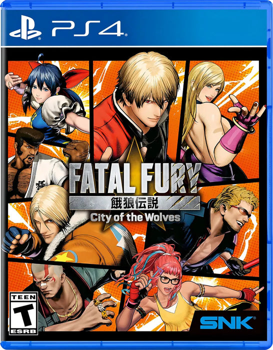FÍSICA DE PS4 EDICIÓN ESPECIAL DE FATAL FURY CITY OF THE WOLVES GRADO A