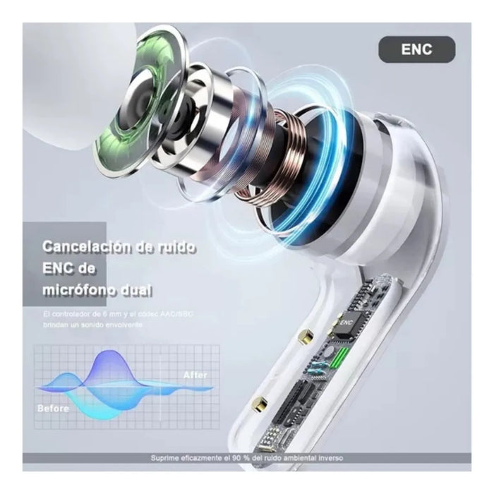 AURICULARES INALAMBRICOS PRO 3 COMPATIBLES CON IPHONE Y ANDROID GRADO B