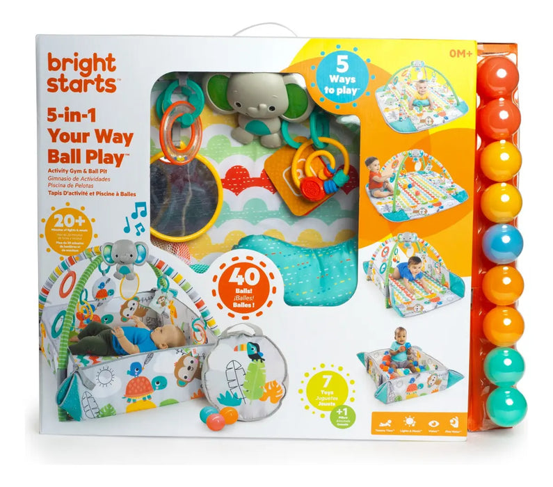 BRIGHT STARTS GIMNASIO DE ACTIVIDADES 5 EN 1 PARA BEBÃ©S Grado B