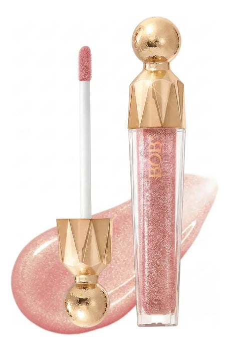JUICY GLITTER LIP GLOSS | BRILLO LABIAL VOLUMINIZADOR | BOB COSMETICS EFECTO PLUMP + GLITTER | GRADO A