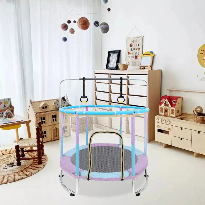 Trampolin Para Niños Tumbling Resortes Red Seguridad