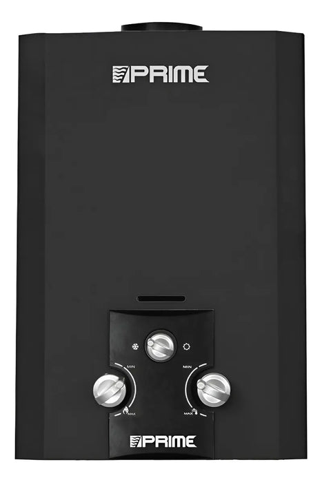 CALENTADOR PASO 06 LTS INST BAJA PRESIÃ³N LP PRIME NEGRO NEGRO GLP GRADO B