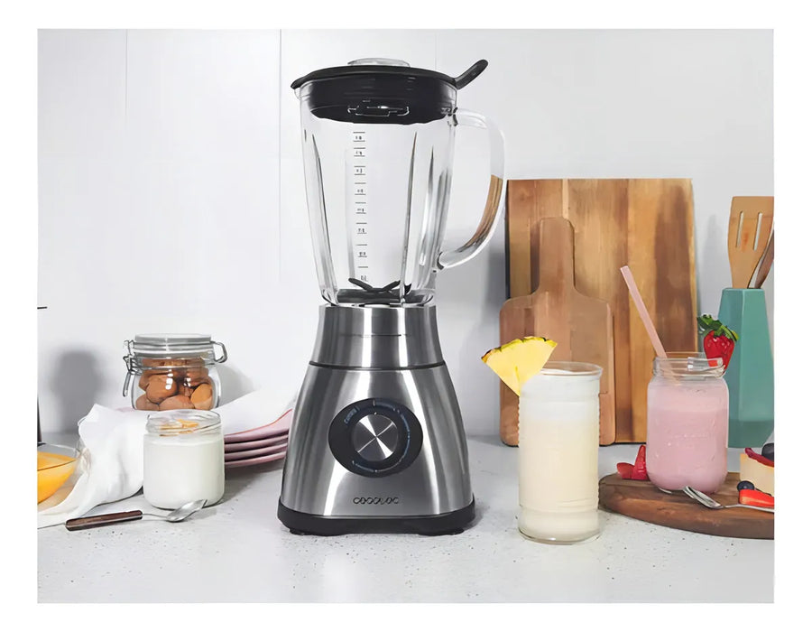 LICUADORA 3948 POWER BLACK TITANIUM 2500MAX CECOTEC 127V NEGRO