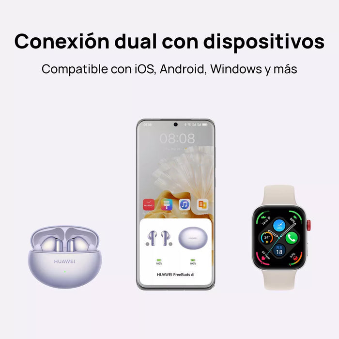 AUDIFONOS HUAWEI FREEBUDS 6I NEGRO OBSIDIANA GRADO B