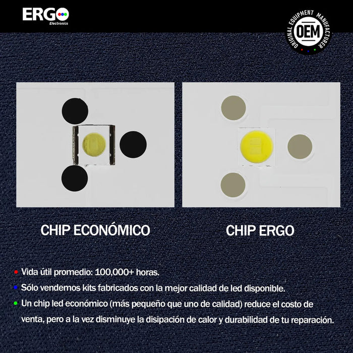 Kit Leds Para Un58h5203 / Un58h5203af - Aluminio, Nuevo.