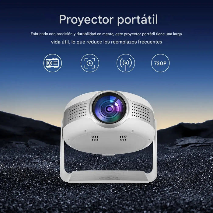 Proyector Portátil Para El Hogar T269pro Blanco GRADO A