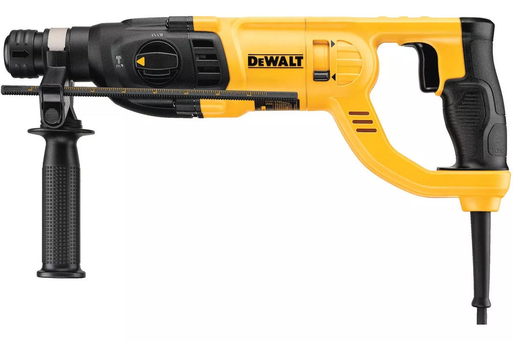 TALADRO ROTOMARTILLO 1'' 800W DEWALT D25260K-B3 COLOR AMARILLO GRADO B