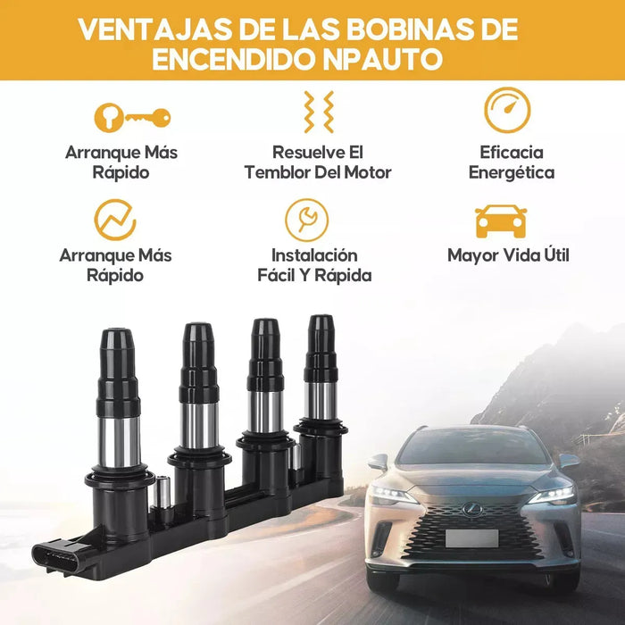 BOBINA ENCENDIDO SONIC 1.6 1.8 2012 2013 2014 2015 2016 2017