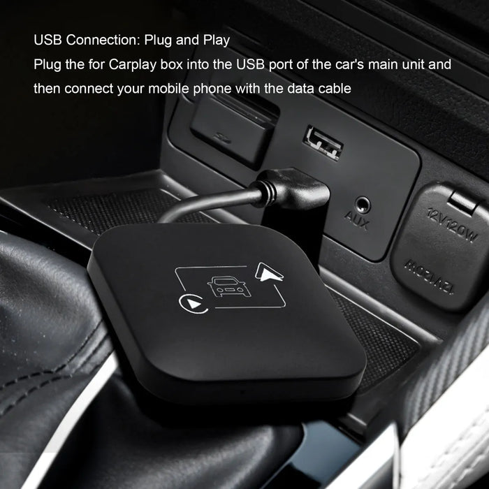 Adaptador Inalámbrico Car Play, Android Auto Converter 2en1