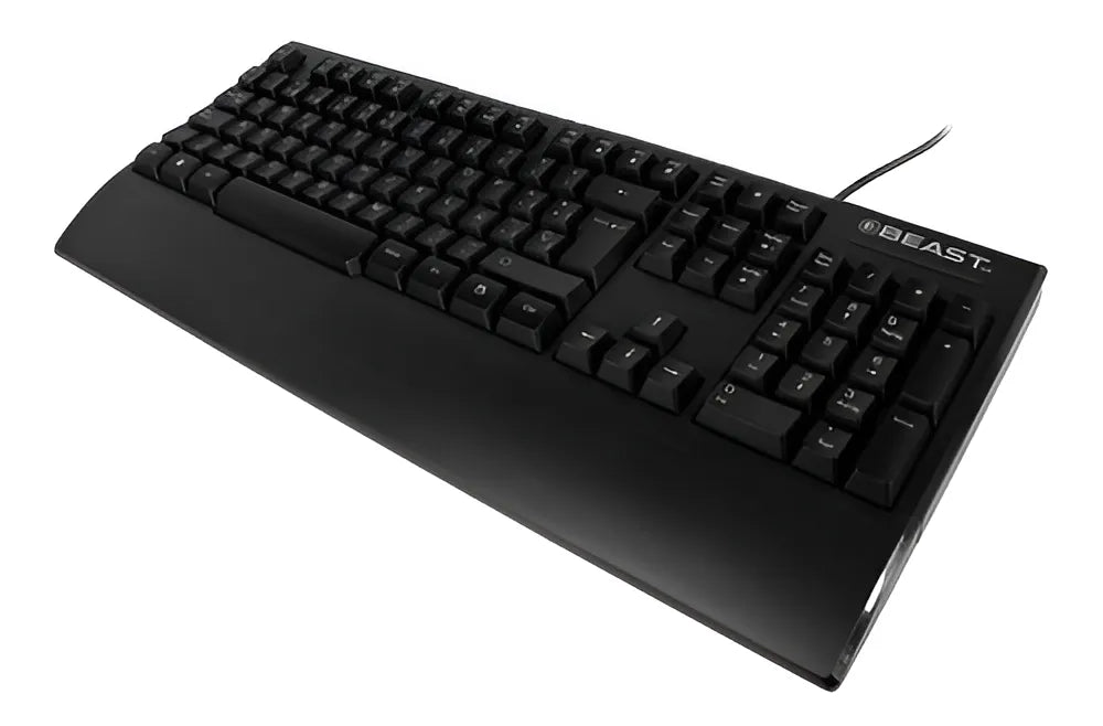 Teclado Gamer Beast Rt-02 Alambrico Español Luz Multicolor Color Del Teclado Negro 1