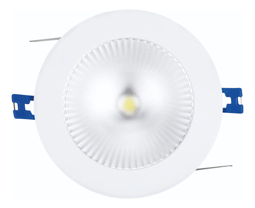 Pack 6 Lamparas Techo Led 9w, 3000k, Estevez, Color Blanco Blanco