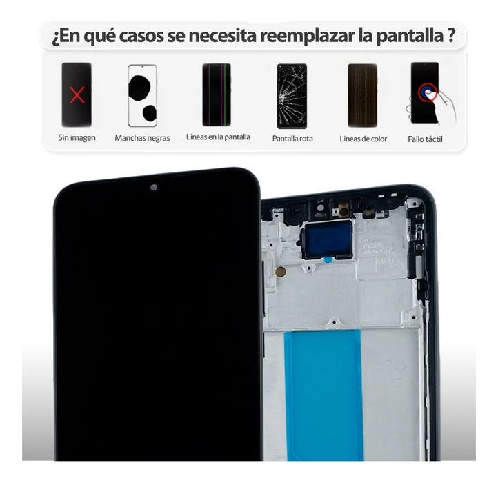 Oled Para Samsung A34 A346 Pantalla Lcd Con Marco GRADO B