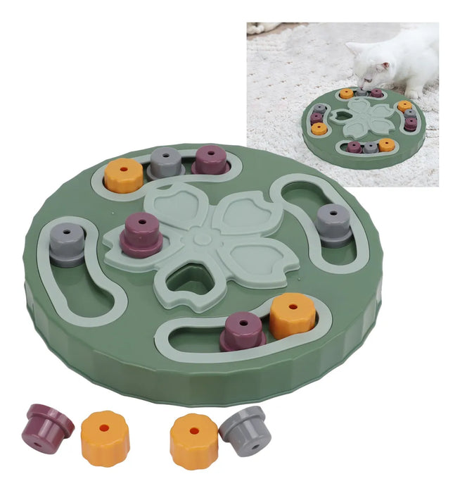 JUGETE INTERACTIVO PARA PERRO ROMPECABEZAS DISPENSADOR