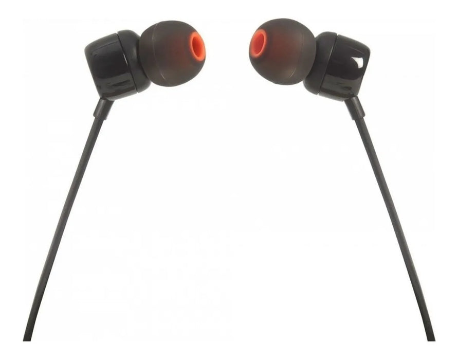 Audífonos in-ear alámbricos JBL Tune 110 JBLT110 black Grado B