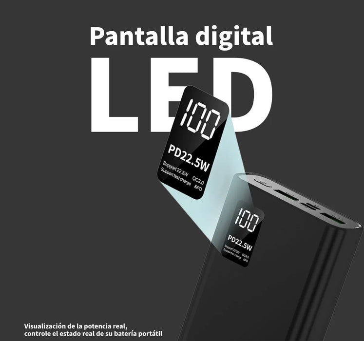 Power Bank 20000mah Bateria Portatil 22.5w Carga Rapida Grado B