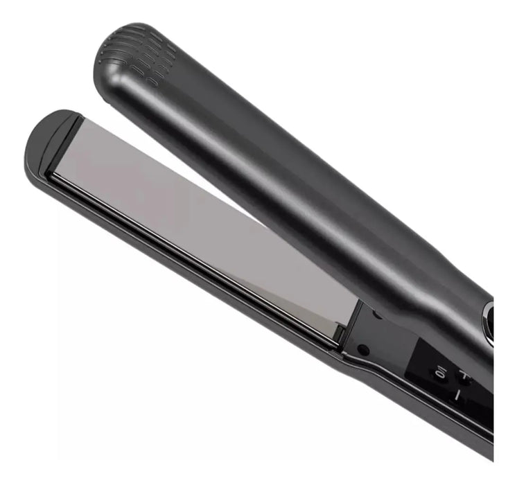 PLANCHA DE CABELLO PROFESIONAL LIZZE EXTREME CON ACCESORIOS HAIR QUEEN GRIS GRADO B
