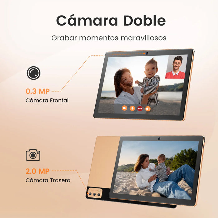 10.1 INCH WIFI TABLET 6+128GB DUAL SIM DUAL STANDBY 6000MAH GRADO B