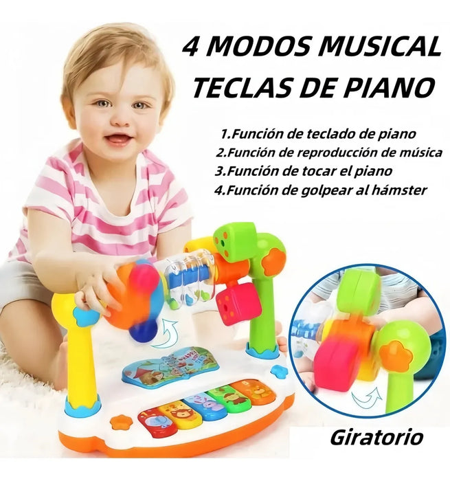 Juguetes De Educacion Temprana Para Bebes: Piano Con Musica GRADO B