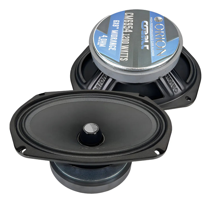 BOCINAS ORION CM6954 1 VÍA 6X9 PULG 300W RMS 4 OHM COLOR NEGRO GRADO B