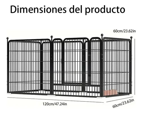 reja para mascotas conejitos hámsteres gato perro armable COLOR BLANCO cnmex436 GRADO B