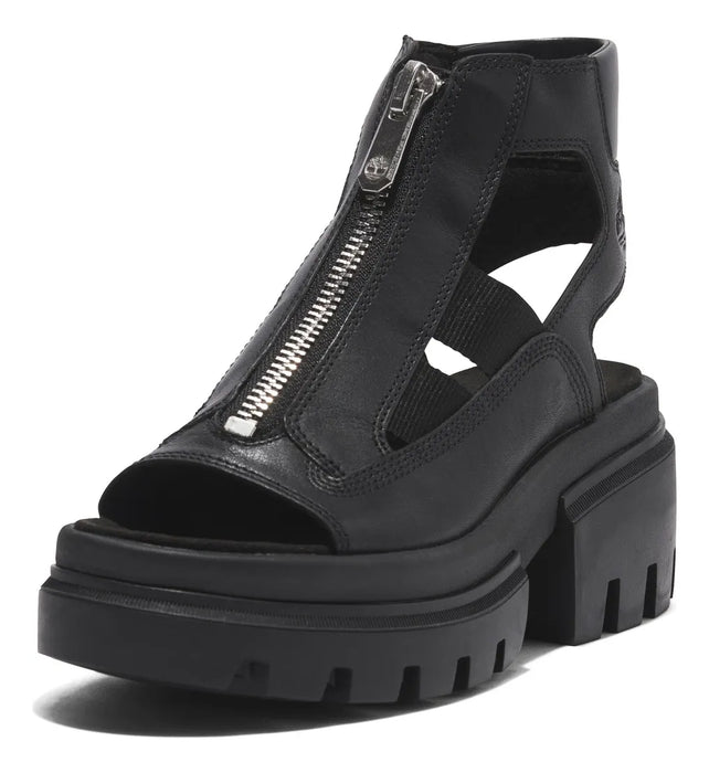 Sandalias Timberland Negro Casual Tb0a633zw02 Mujer Talla 25