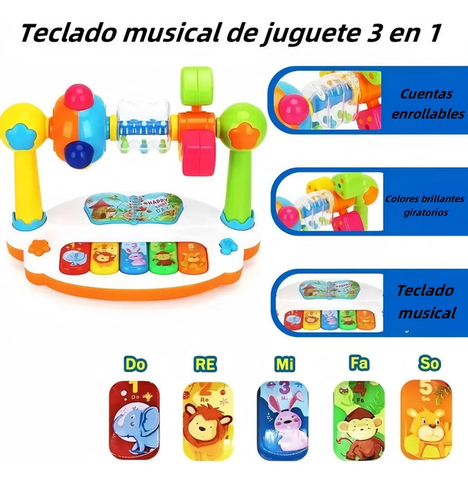 Juguetes De Educacion Temprana Para Bebes: Piano Con Musica GRADO B