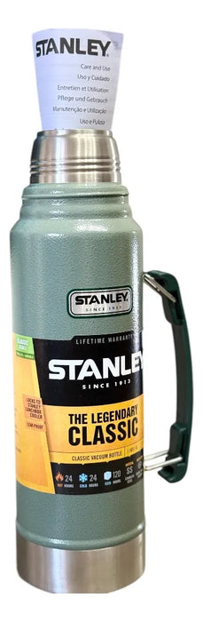 TERMO STANLEY CLASSIC 1 LITRO VERDE COLOR HAMMERTONE GREEN 1