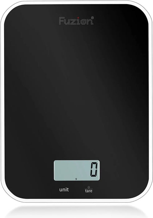 FUZION BASCULA DIGITAL DE COCINA DE CRISTAL TEMPLADO 1G/5KG GRADO B