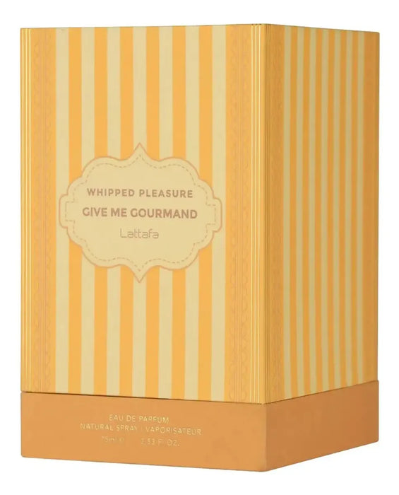 Eau de Parfum Lattafa Give Me Gourmand Whipped Pleasure | 75 ml | Fragancia Femenina | Grado B