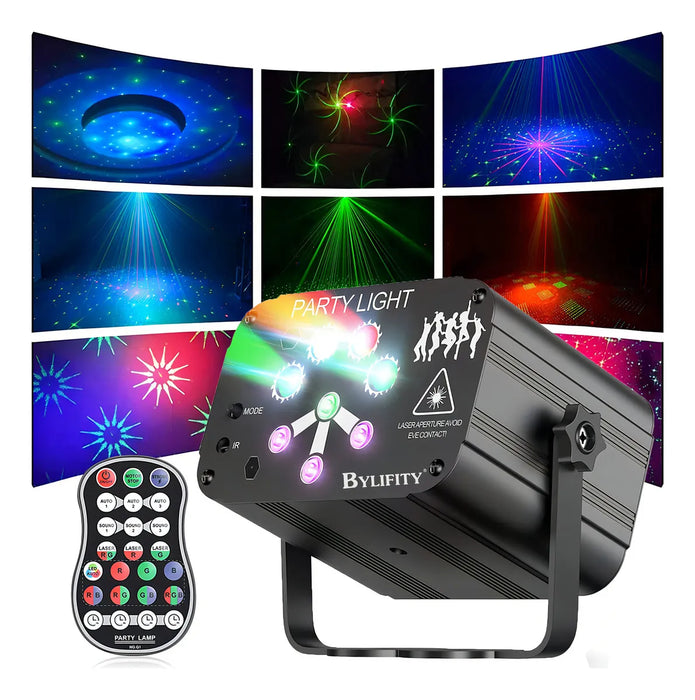 LUCES DE FIESTA BYLIFITY G5416-8-LASER DJ BYLIFITY LED RGB GRADO B