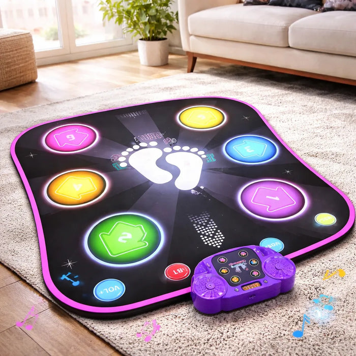 ALFOMBRA TAPETE DE BAILE 5 MODO BLUETOOTH NINO LUZ 3 GRADO B