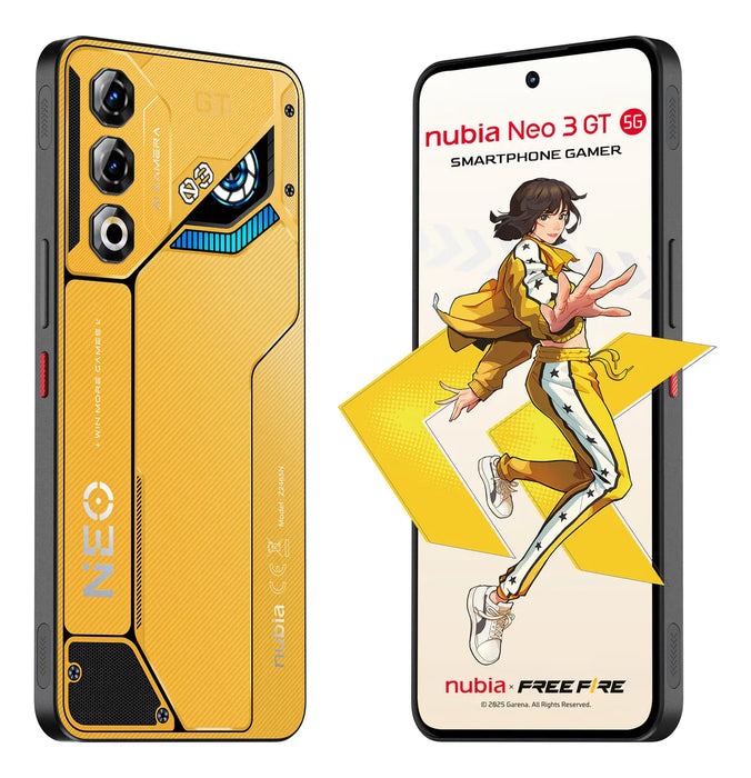 NUBIA SMARTPHONE NEO 3GT 256 GB + 8 GB AMARILLO AMARILLO GRADO A