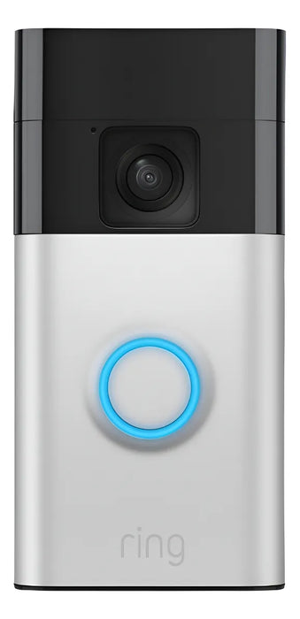Timbre Con Cámara Inalámbrico Ring Battery Doorbell Satin Nickel