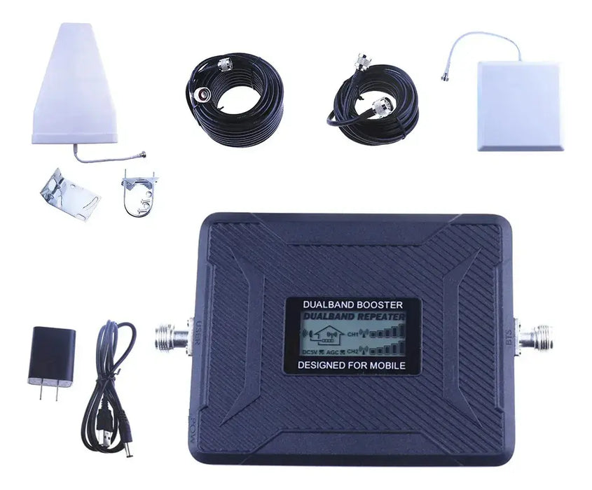 REPETIDOR AMPLIFICADOR DE SEÃ±AL CELULAR 850/1700/2100M 3G/4G GRADO B