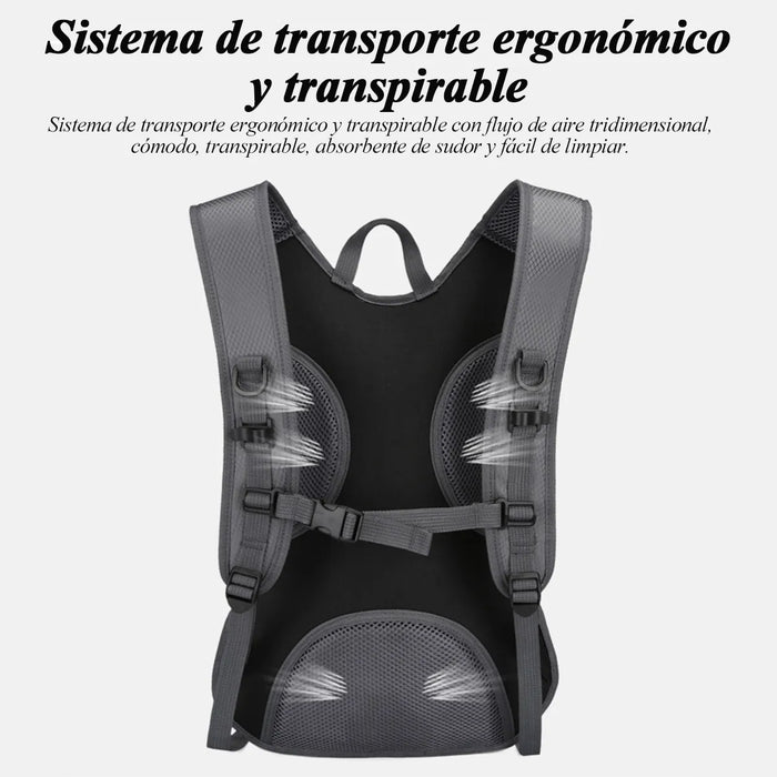 MOCHILA HIDRATACION CICLISMO HIKING IMPERMEABLE+BOLSA AGUA2L 2 GRADO B