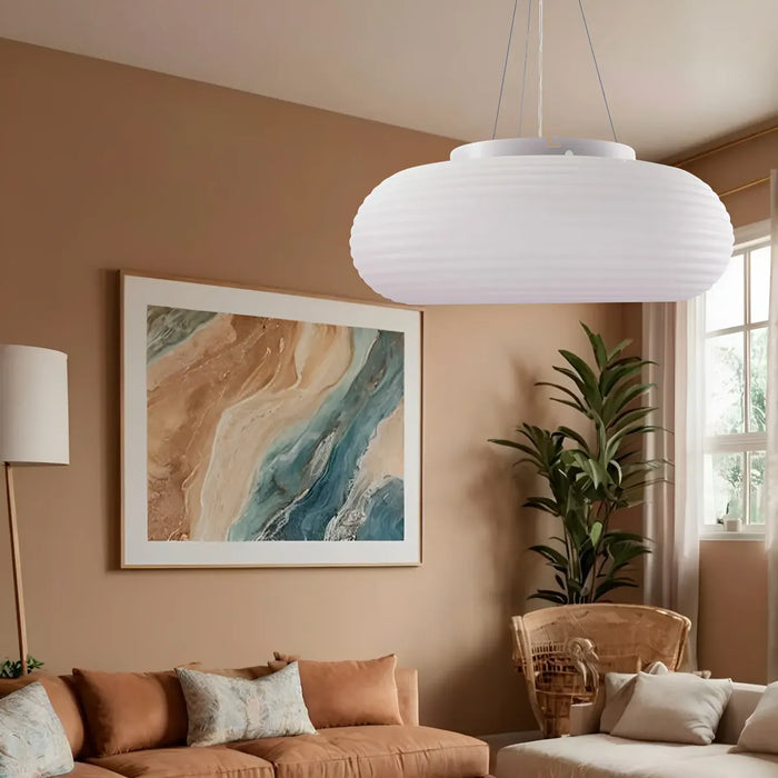 LÁMPARA DE TECHO LED EMPOTRADA CON MANDO A DISTANCIA BLANCO GRADO B