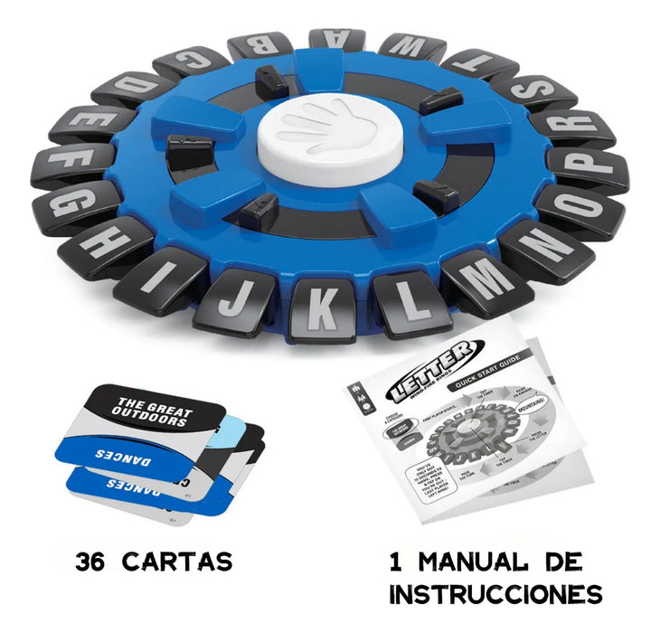 Daivanny Piensa Rapido Juego De Mesa Hogar Alphabet Game GRADO B