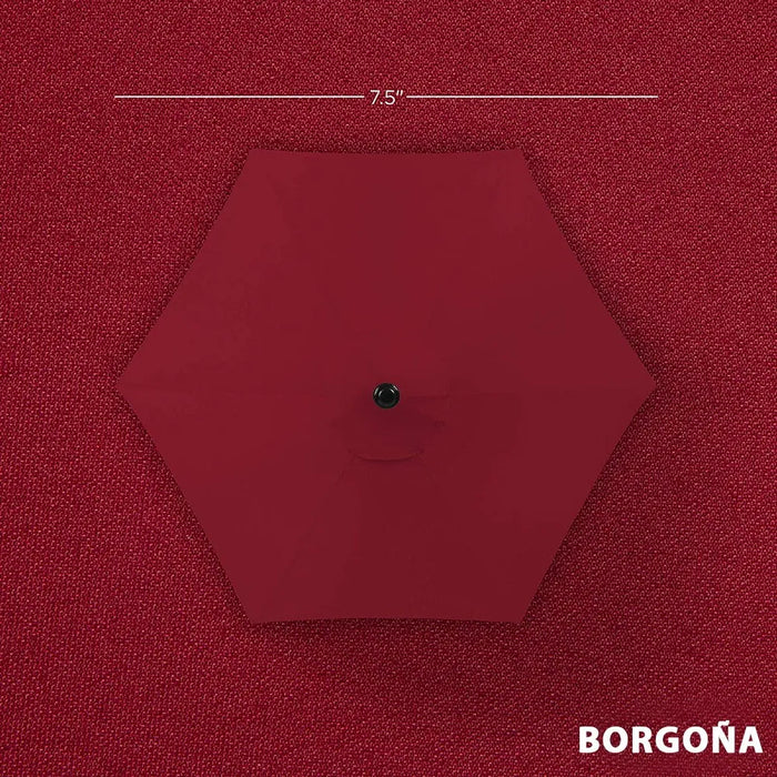 BANNA TD-7.5FT SOMBRILLA PARA JARDÍN O PLAYA