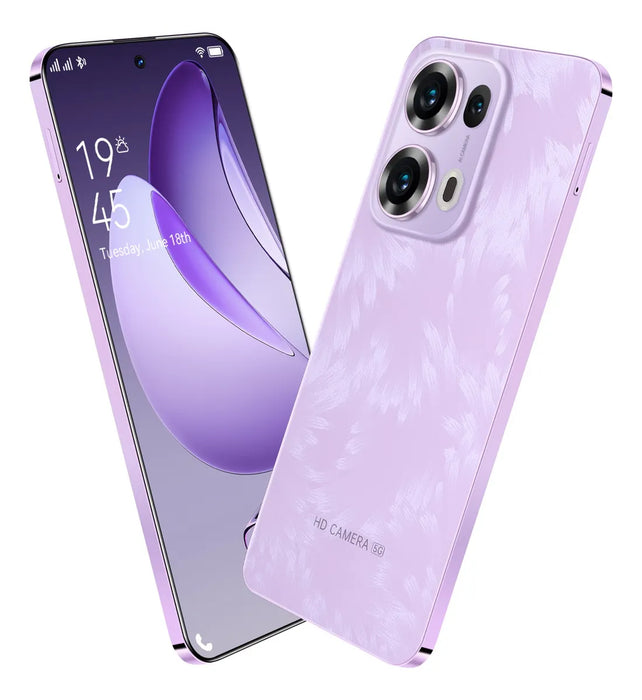 DUAL SIM RENO 13 PRO 512GB+16GB RAM TAPLET 2025 ÃŠLTIMAS OFERTAS SOPORTA RED 5G ANDROID 14 PANTALLA HD DE 6,83 PULGADAS LILA GARDO B