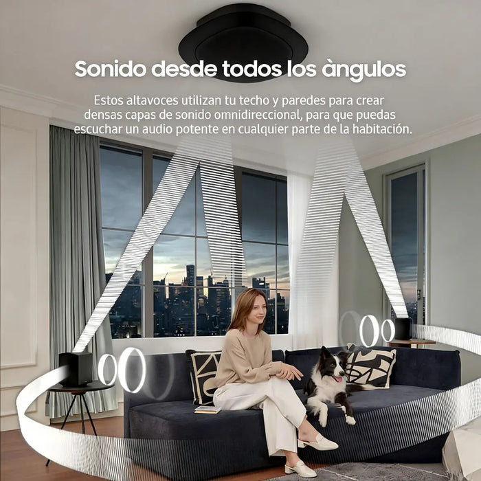 BARRA DE SONIDO 5.1 CANALES CON SUBWOOFER Y ALTAVOCES TRASEROS 2  GRADO B