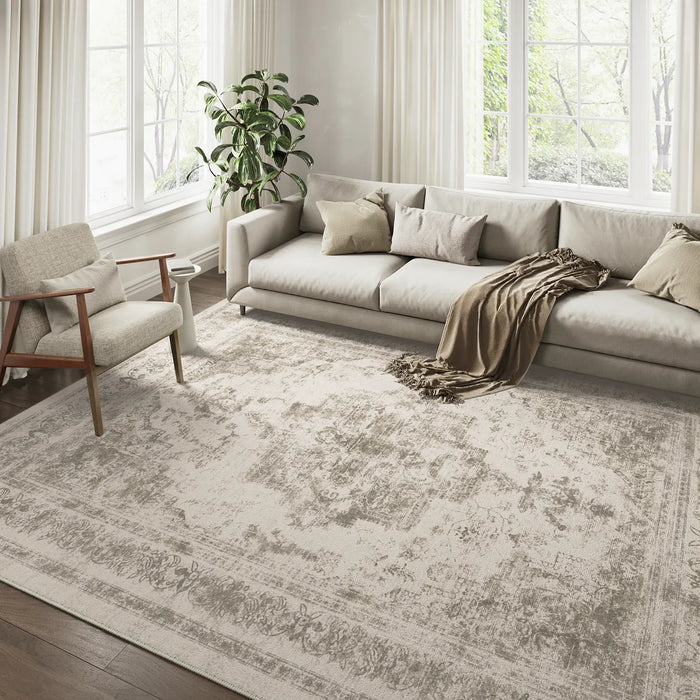 2.4x3m Alfombras Vintage Suave Tapetes Sala Cuartos recamaras Grado A