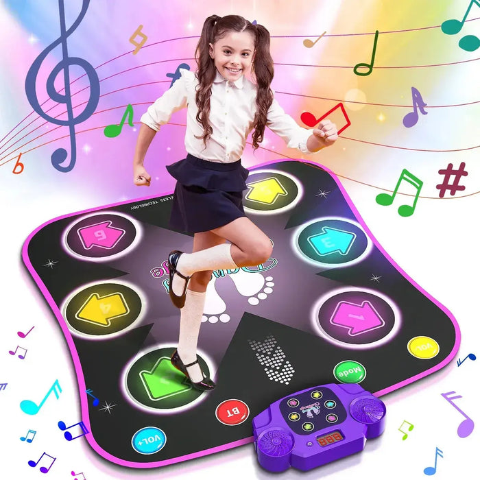 ALFOMBRA TAPETE DE BAILE 5 MODO BLUETOOTH NINO LUZ 3 GRADO B