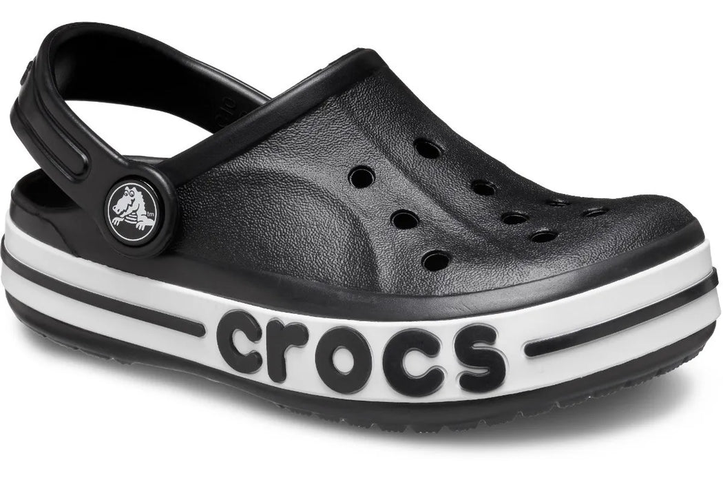 Sandalias Slides Crocs Bayaband Clog Con Logo Para Niños GRADO B