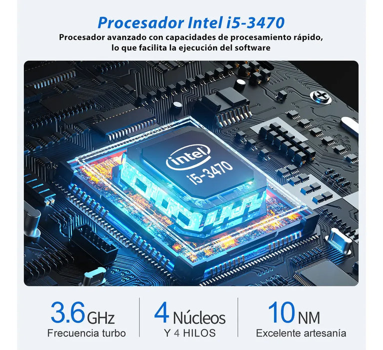 PC DE ESCRITORIO TODO EN UNO DE 24'' INTEL CORE I5 W10 NUEVO  GRADO B