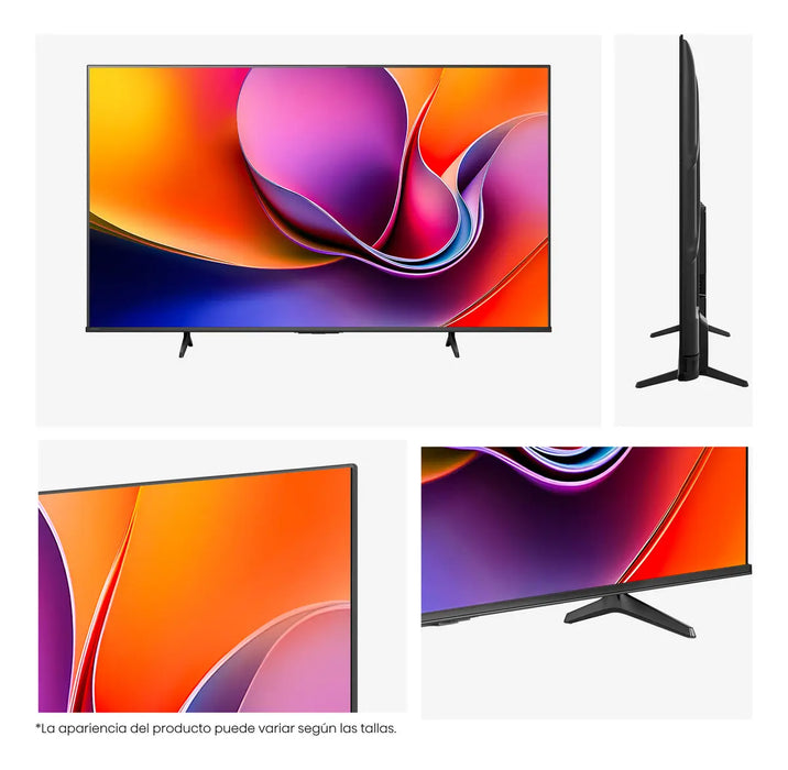 Hisense Smart TV 50" LED 4K | Serie A65NV | Sistema VIDAA | Resolución Ultra HD | Grado B ✨