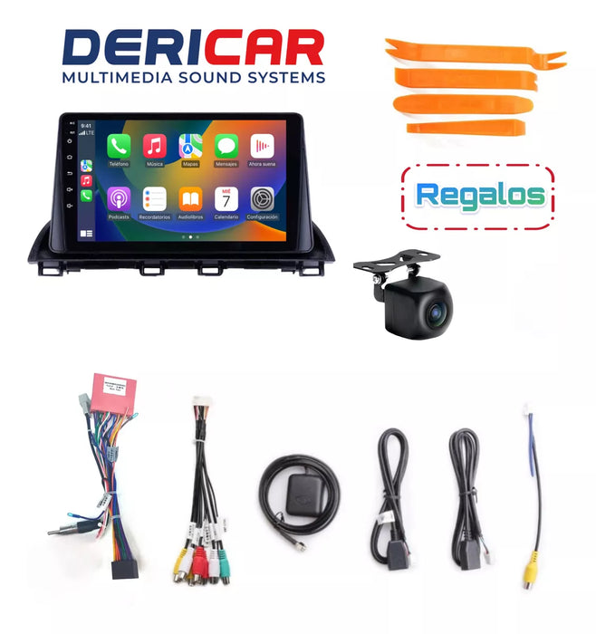 EstÃ©reo Android Mazda 3 Basico 2014-2018 Bt Gps Wifi 14435 GRADO B