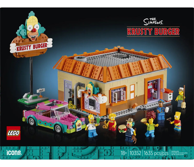 LEGO Icons The Simpsons™: Hamburguesas Krusty 10352 GRADO B