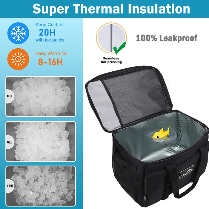 hielera Impermeable portatil bolsa termica 27l 48 latas GRADO B