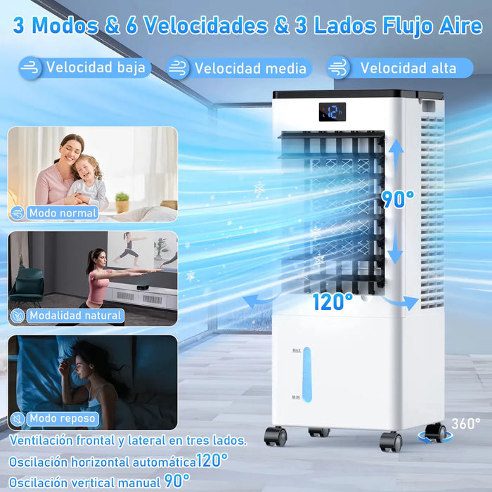 4 EN 1 ENFRIADOR DE AIRE 12L ACONDICIONADO EV GRADO B 1