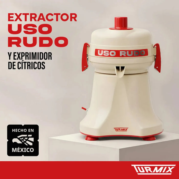 EXTRACTOR DE JUGOS TURMIX USO RUDO BEIGE GRADO B